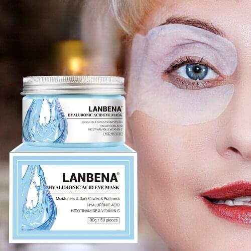 Eye Patches Retinol Hyaluronic VC Golden Osmanthus Acid Moisturizing Serum Anti-Aging/Puffiness Dark Circle Eyes Skin Ca