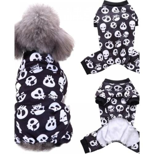 Pet Halloween Funny Cosplay Costume Halloween Outfits For Small Medium Dogs 4 Legged Jumpsuit Pet Cat Dog Party Clothing