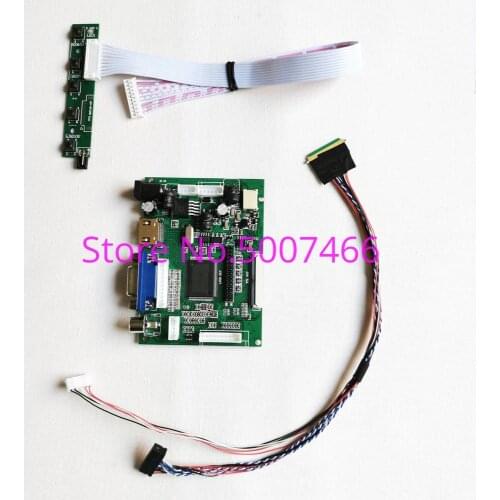 Fit LP140WH2 (TL)(F1)/(TL)(F3)/(TL)(FA)/(TL)(Q1)/(TL)(Q2) LCD LVDS 2AV VGA 1366*768 LED 40-Pin monitor controller board kit