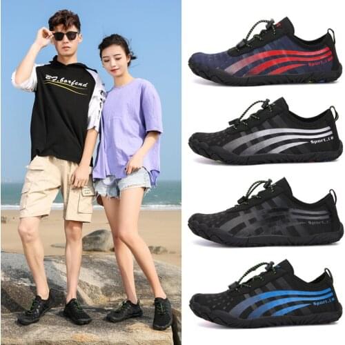 Mesh Aqua Shoes Unisex Upstream Water Sports Sneakers Non-slip Breathable Climbing Hiking Shoes Outdoor Sneakers Shoes Men Women