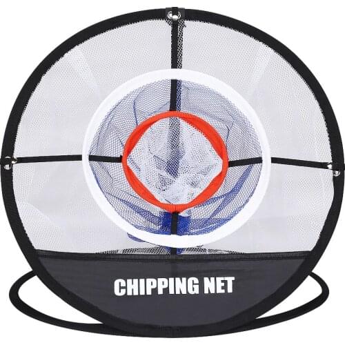 BOBLOV Golf Practice Net Golf Chipping Net Swing Trainer Pop UP Indoor Outdoor Chipping Pitching Cages Mats Portable