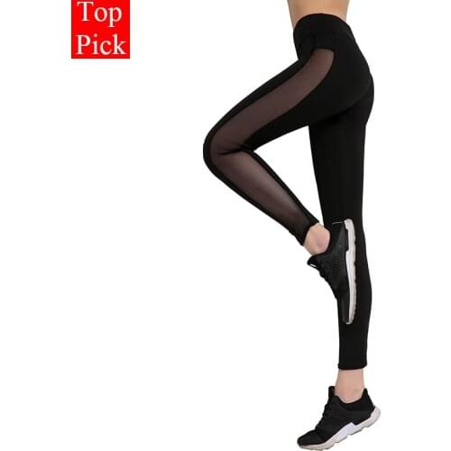 Fitness Yoga Sports Leggings For Women Sports Tight Mesh Yoga Leggings Yoga Pants Women Running Pants Tights for Women DDK39