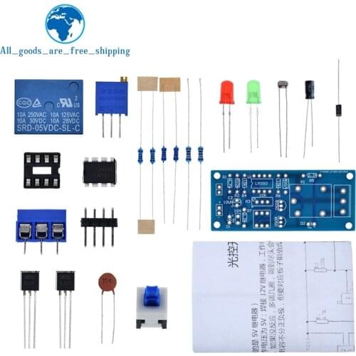 Light Control switch diy kit street lamp stair automatic control switch electronic welding circuit board student Laboratory