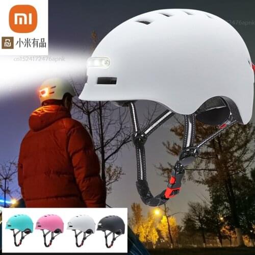 Youpin Smart taillight with lighting helmet for balance bike, electric bike, scooter, battery bike, riding helmet