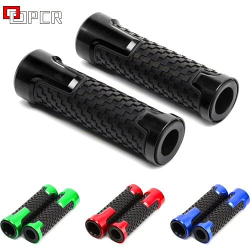Universal CNC Aluminum Motorcycle Handlebar Grips For kawasaki z650 z750 z900 z1000 z1000sx zx6r zx10r ZX6R ZX10R