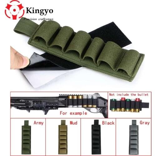 Military Nylon Magazine Molle Pouch Hunting Pouch Airsoft Hunting Stick gun Shell Ammo Carrier Holder 4 Round 12Ga 20Ga