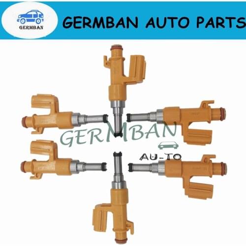 HIgh Performance 23250-0P100 232500P100 6PCS Fuel Injector For Toyota Avalon Camry Sienna Tacoma Lexus ES350 23209-09330