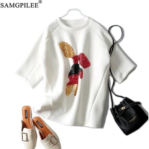 Summer Clothes For Women 2021 New Fashion Office Lady Knitted Short Sleeve Space Cotton Solid O-neck Plus Size Dresses For Woman