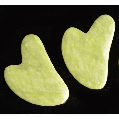 1pc Health Care Natural Gua Sha Board Beauty Guasha Scraper Face Lifting Massage Meridian Scraping Jade Guasha Massager Stone