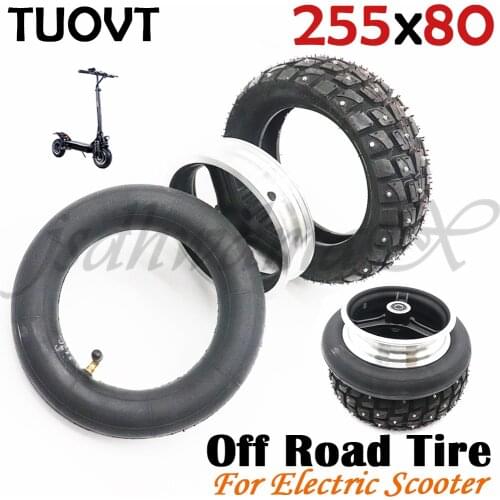 255x80 Snow and ice tire For Speedual Grace 10 Zero 10X Kugoo M4 Pro Tire 10x3 Inch Off-Road Inner Outer tyre Electric Scooter