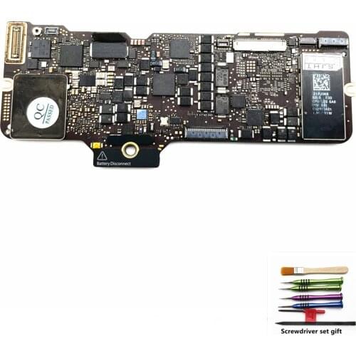256GB 512gb SSD 820-00687-b Logic Board For MacBook 12" A1534 2017 661-06769 661-06771 661-06782 Motherboard system board