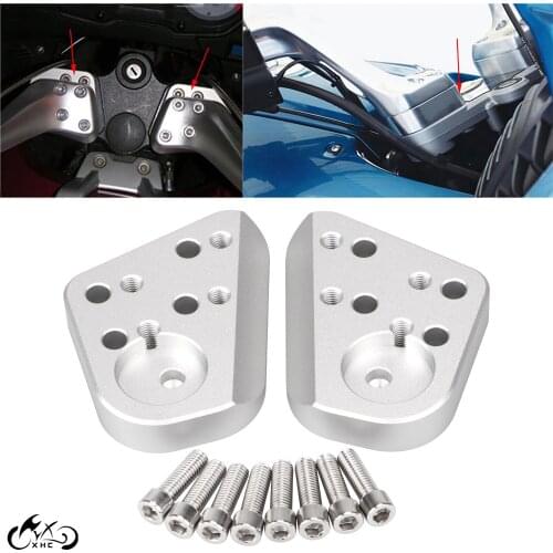 19mm 1" Aluminum Handlebar Risers Extension Adapter Kit For BMW R1100RT 1994-2001 ABS Spoke R1150R 2001-2006 R1200RT 2005-2013