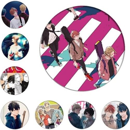Anime GIVEN Cosplay Badge Uenoyama Ritsuka Brooch Pin Accessories For Clothes Backpack Decoration gift