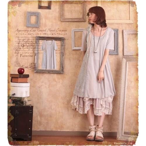 Blue Hat Loose Summer Dresses