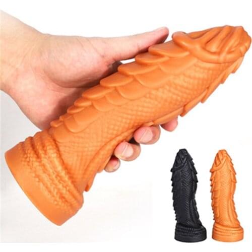 Huge Big Butt Plug Simulation Animal Dildo Soft Silicone Anal Plug Dilator Adult Sex Toys For Woman Men Gay Masturbator buttplu