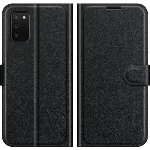 2021 for Samsung Galaxy A03S SM-A035F Wallet Phone Case Flip Leather Cover Capa Etui Fundas