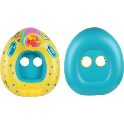 Kids Inflatable Baby Swimming Ring with Canopy Kids Swimming Pool Toys