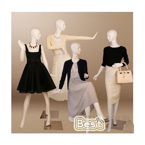 Hot Sale! Fashionable Fiberglass Female Full Body Mannequin Women Model Factory Direct Sell