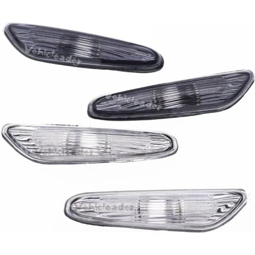 Smoke/Clear Turn Signal Indicator Lamp Left or Right Side Marker Light Cover No Bulb For BMW E90 E91 E92 E93 3 Series 2006-2011