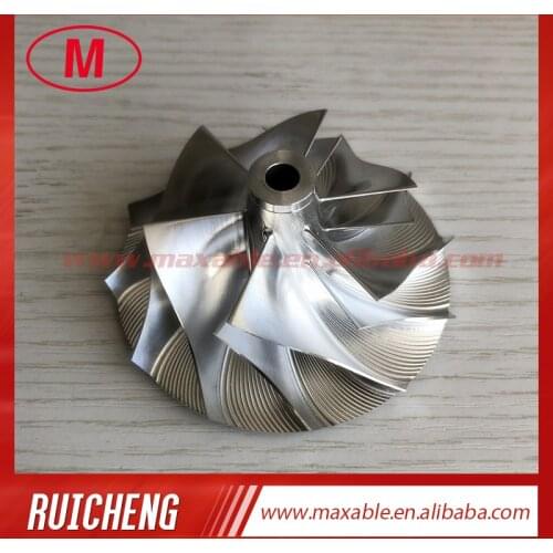 GT2871 51.17/70.98mm 6+6 blades 452546-0003B turbo milling/aluminum 2618/Billet compressor wheel for racing