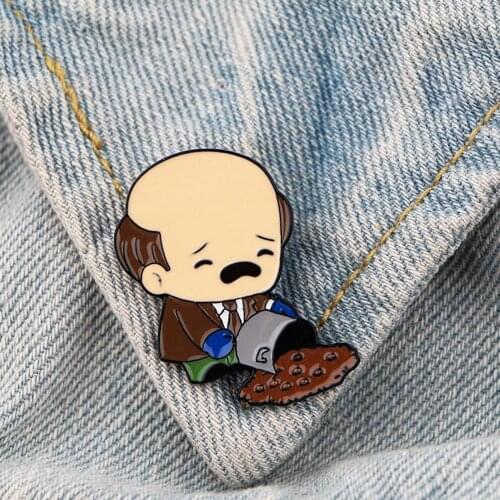 LT732 Wholesale Funny Novel Enamel Pins Badge Brooch Backpack Bag Collar Lapel Decoration Jewelry Gifts for Friends