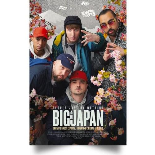 People Just Do Nothing- Big in Japan MOVIE Picture Art Film Print Silk Poster for Your Home Wall Decor 24x36inch