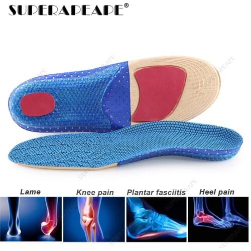 Flatfoot Orthotics Orthopedic Shoe Insole Shoes Accessories Orthopedic Memory Foam Sport Arch Support Insert Pad Woman Men
