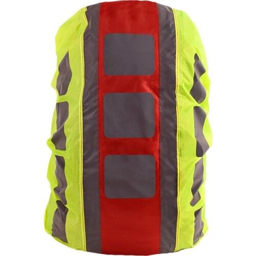 Reflective Backpack Bag Cover For Outdoor Hiking Riding Camping Cycling Backpacks Rain Covers Shoulder Bags Rucksack Raincover
