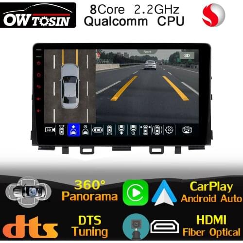 Qualcomm 8Core Android Car Media For Kia RIO 2 RIO2 JB 2005-2011 GPS 360 Camera Radio Optical HDMI Head Unit WiFi CarPlay HIFI