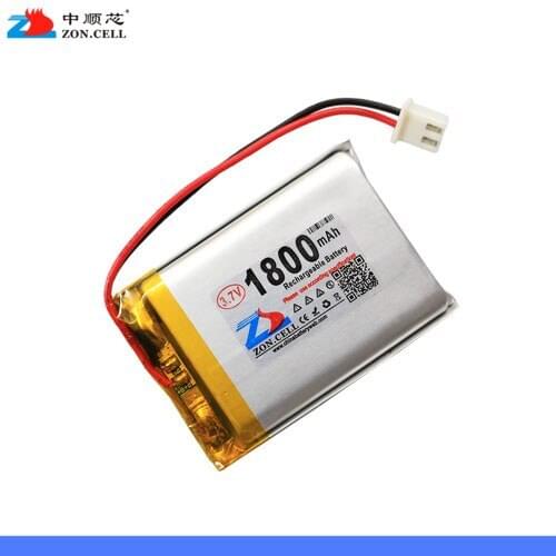 In 1800 Ma 803450 3.7V polymer battery 853450803550 small pudding learning machine Rechargeable Li-ion Cell