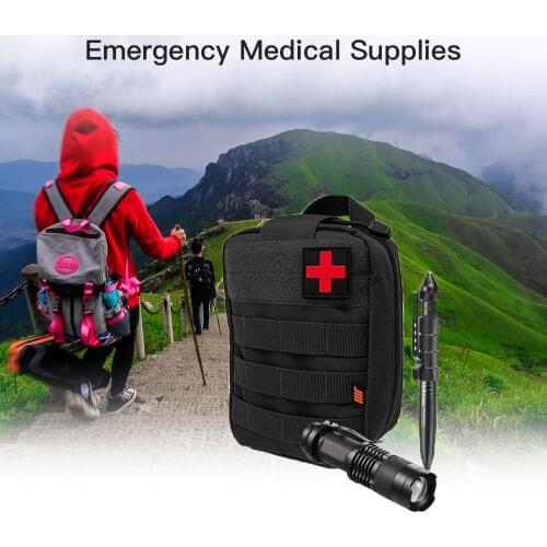 250PCS First Aid Kit Bag Emergency Medical Luggage Multi-Function First aid Emergency Supplies for Wilderness Camping Adventures