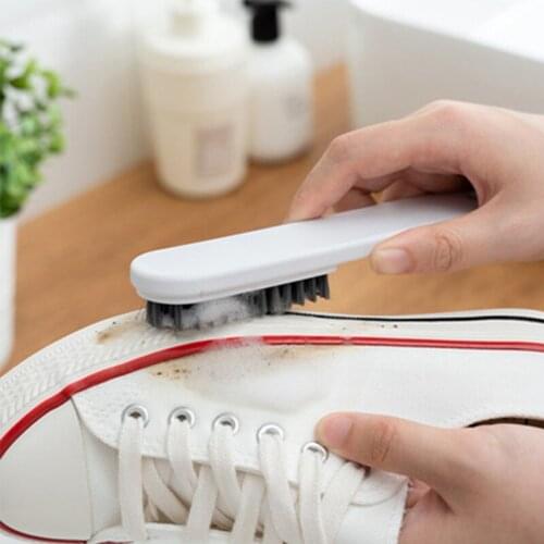 Household Shoe Brush Portable Shoe Washing Brush For Travel Wall-mounted Floor Brush For Tiled Toilets Shoe Clean Stiff Brush