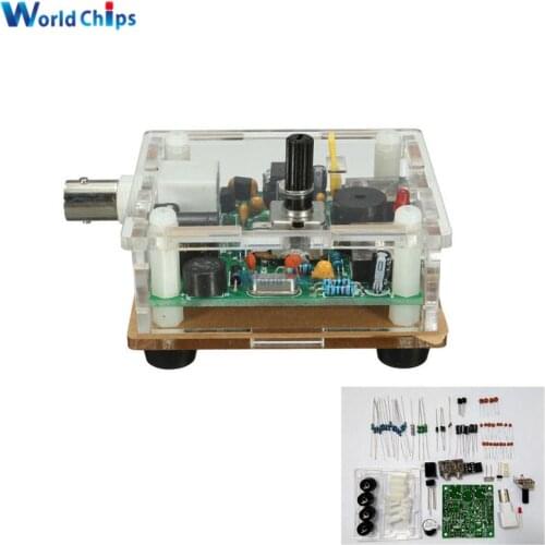 DC 9-13.8V S-PIXIE CW QRP Shortwave Radio Transceiver 7.023Mhz+ Acrylic Case DIY kit
