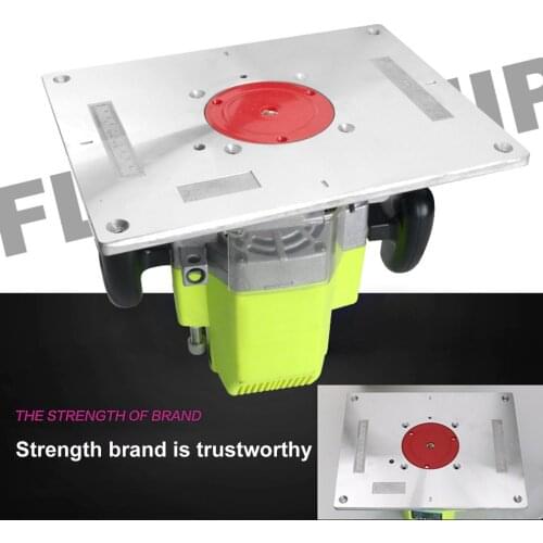 Alloy Router Table Insert Plate Woodworking Benches Table Saw For Multifunctional Wood Plate Engraving Machine