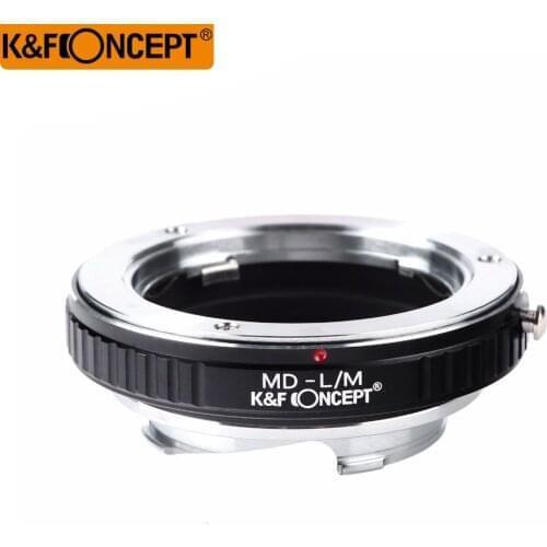 K&F CONCEPT Camera Lens Adapter Ring for Minolta MD SR Mount Lens to for Leica M mount L/M Camera Body