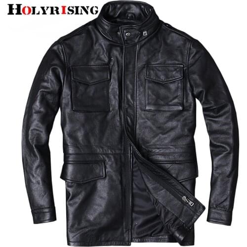 Men Genuine Leather jacket 2020 New style genuine Leather jacket.Vintage cowhide coat,Men fashion biker jacket.plus size sales