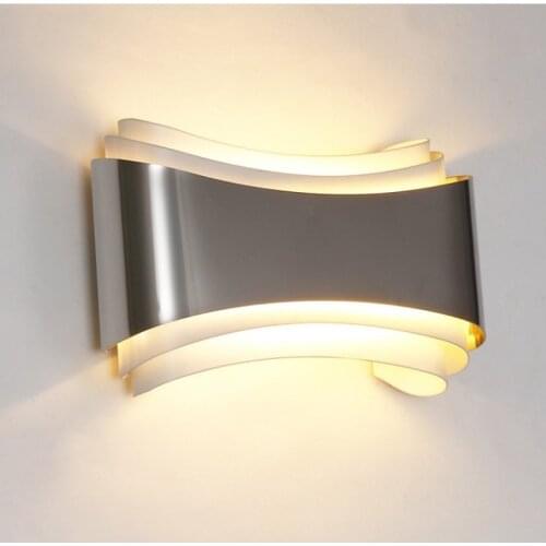 Wall Lamp 85-265V LED Wall Mounted Sconce Light 5W Warm White Cold White For Bedroom Corridor Stairs Lighting