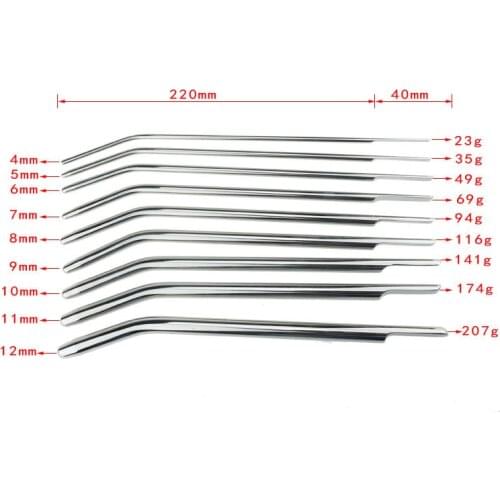 Newest 9 in 1 Kit Stainless Steel Stimulate Urethral dilator masturbation rod,Urinary Plug,sex toy,Penis Plug,Adult Game