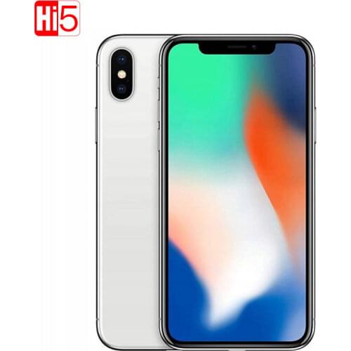 Original Unlocked Apple iPhone X Face ID 64GB/256GB ROM 3GB RAM 5.8 Inch Hexa Core iOS A11 12MP Dual Back Camera 4G LTE