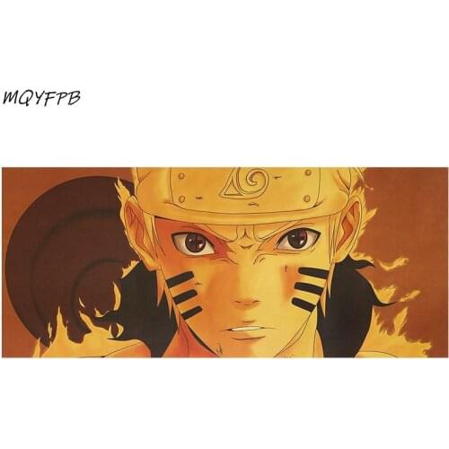 Japanese Animation Kraft Paper Poster Home Room Bedroom Wall Decoration Painting Core 50.5x35cm