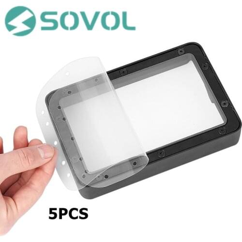 SOVOL 5Pcs FEP Release Film High Transmittance Strength 200x140mm For LD002R LCD SLA Resin Photon DLP 3D Printer