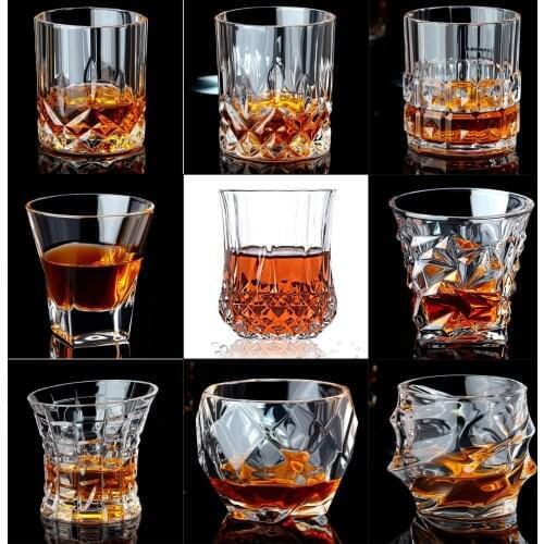 Premium Whisky Tumblers Vodka Drinking Glasses Glassware Party Bar Gift