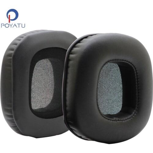 POYATU Replacement Earpads For Razer Tiamat Over Ear 7.1 2.1 Surround Sound PC Gaming Headphone Ear Cushions Earbuds Ear Pads