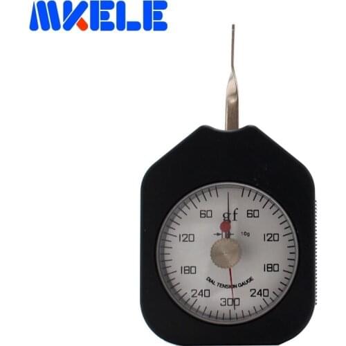 SEG-300-2 300g Tensiometer Analog Dial Gauge Double Pointer Force Tools Tension Meter