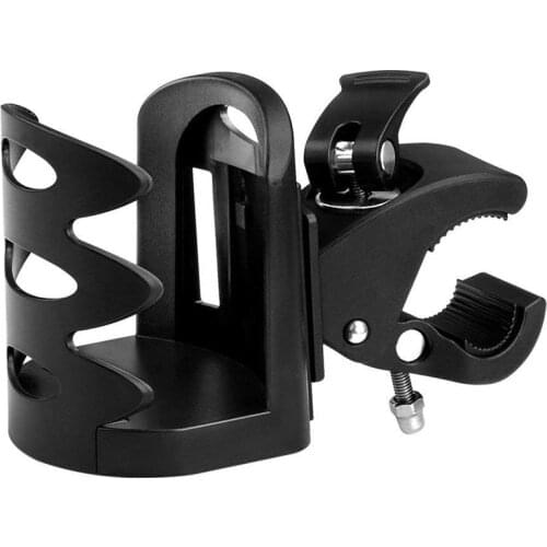 Universal Stroller Cup Holder, Attachable Drink Holder for Baby Stroller, Pushchair Bicycle Strollers, Bike, Mountain Bike and W