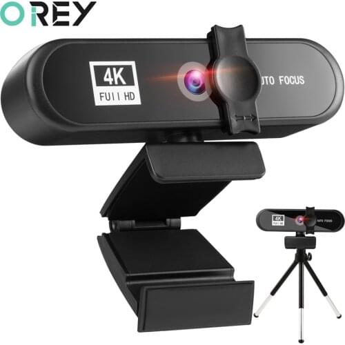 Webcam 4K 2K 1080P Full HD Web Camera With Microphone USB Plug Web Cam For PC Computer Mac YouTube Skype Video Mini Camera 4K