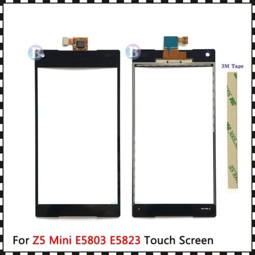 High Quality 4.6" For Sony Xperia Z5 Compact Z5 Mini E5803 E5823 Touch Screen Digitizer Front Glass Lens Sensor Panel