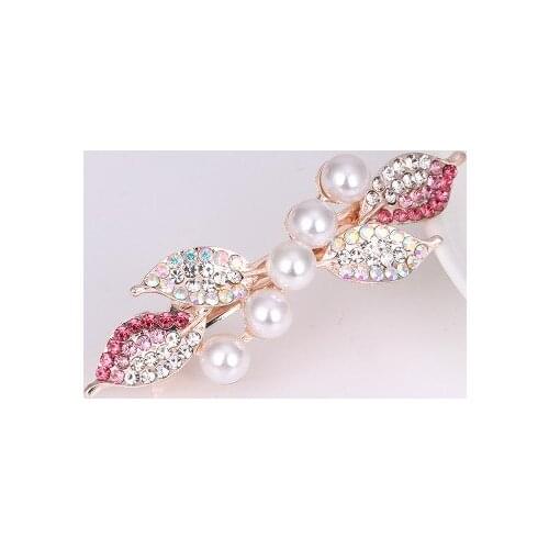 Boutique Crystal Peacock Rhinestone Hairpin Girl Ponytail Hiarwear Woman Full Rhinestone Hairbands Queen Wedding Hair Accessory