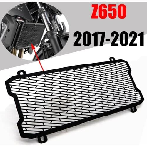 Motorcycle Radiator Grille Guard Grill Protection Cover Protector For KAWASAKI Z 650 Z650 2017 2018 2019 2020 2021 Accessories