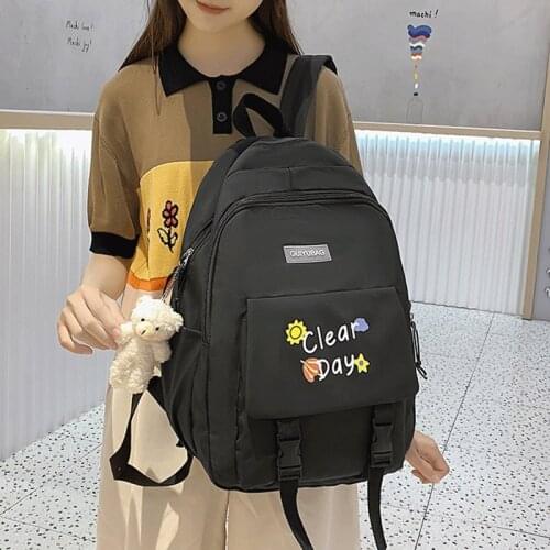 Women Backpacks Large Capacity Travel Back Pack Female Designer Nylon Back To School Backpack for Girl Sac A Dos Fashion Daypack